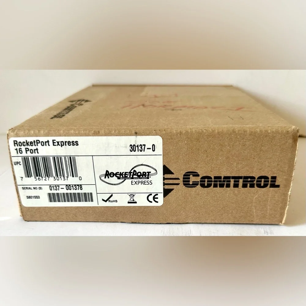 Comtrol Rocketport Express 16 Port Part Number 5002496 Multiport Serial Cards